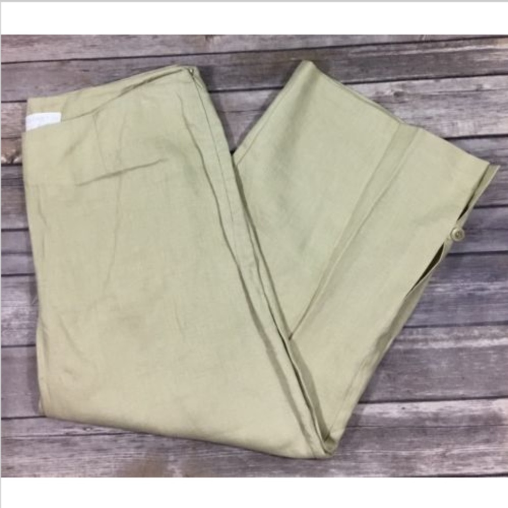 Margaret M Womens High Waisted Crop Capri Pants Y1